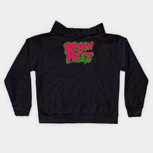 Brain rot Kids Hoodie